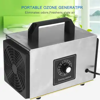 24g/h Ozon Generator 220V Ozon Generator Med Timer Desinfektion Luftrenser Renere Sterilisation Rengøring Formaldehyd