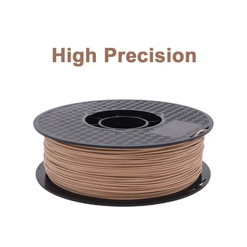 PLA 3D-Printer Filament 1.75 mm,Træ PLA 1.75 Filament-Dimensionel Nøjagtighed +/- 0,05 mm, 1 kg (2.2 KG) / Spool