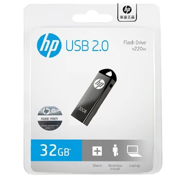 HP Metal Støvtæt, vandtæt usb-flash-drev, pen-drev pendrive 16GB/8GB/32GB/64GB armbånd stick usb-flash-drev gratis gave