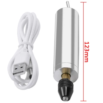 USB DC-Mini Wireless Grinder Paddle Switch Roterende Værktøjer Bærbare Elektriske Udskæring Pen til Slibning Polering af Træ, Metal, Glas