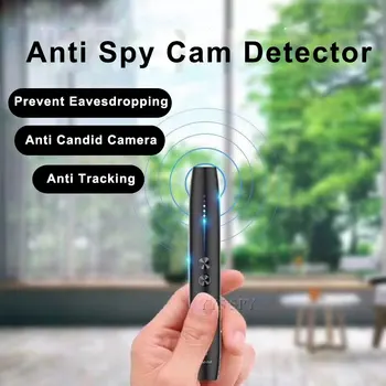 Bærbare Anti Candid Skjult Kamera Detektor Pen Wifi RF-Signal Aflytning Pinhole Lyd Trådløst Fejl GSM GPS-Enhed Finder