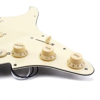Prewired Lagt Pickguard Alnico V Pickups for Fender Strat El-Guitarer