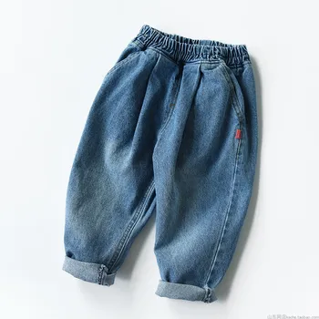 2020 Fashion Børn Jeans til Drenge Løs Denim Bukser til Piger Jeans Bukser Børn Harem Bukser BC901