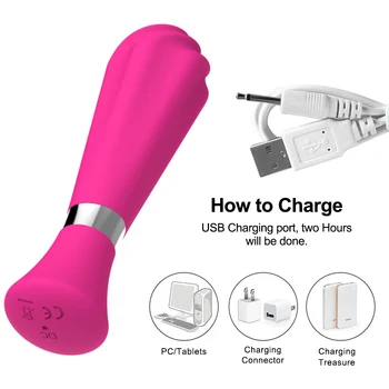 Bærbare Vibrator Sex Legetøj til Kvinder 10 Frekvens Stærk Vibration Tilstand Dildo Klitoris Stimulator Kvindelige Massageapparat Voksen Legetøj