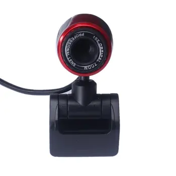 USB2.0 HD-Webcam-Kamera, Web Cam Med Mikrofon Til Computeren, PC, Bærbar Digital HD-Video Kamera Praktisk Kamera