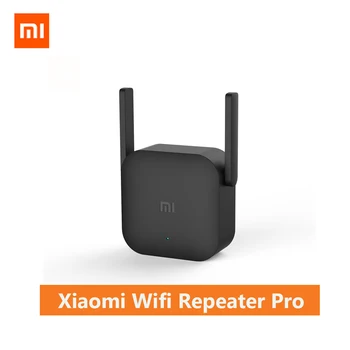 Xiaomi WiFi Forstærker Pro 300Mbps Amplificador Wi-Fi Repeater Wifi Signal, Dækning Extender Repeater 2,4 G Mi Trådløse Router Sort
