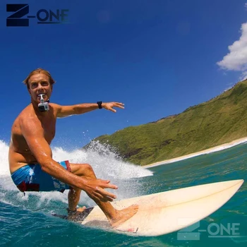 Til GoPro Hero 6 5 4 3 Tænder Braser Surfing Faste Seler Float Silikone Munden Mount Til Xiaomi Yi SJCAM Kamera Tilbehør