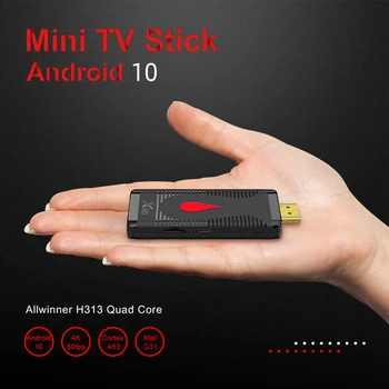Smart TV-Boksen Stick Android 10.0 Allwinner H313 2020 Seneste x96 S400 Quad Core Youtube-Smart Set-Top-Boks Media Player 2 GB 16 GB