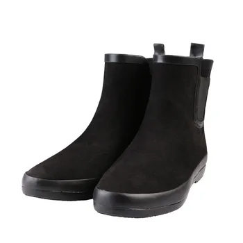Aleafalling nye design regn støvler vandtæt hjemme med sko kvinde regn kvinde vand gummi-ankel støvler elstic botas w204