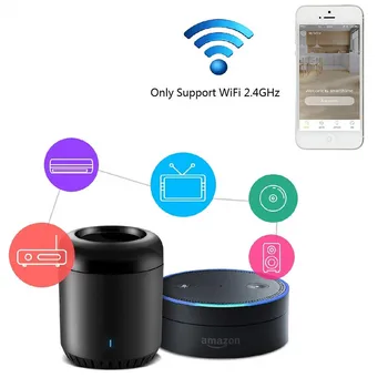Broadlink RM Mini3 Universal Smart WiFi / IR / 4G Trådløse Fjernbetjening til iOS Android-telefon er kompatibel Alexa og Google Startside