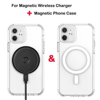 15W Trådløs Magnetisk Bil Oplader Telefonen holder Til iPhone 12 Pro Max antal 12Mini 12 Fast Magnetisk Opladning telefonholder Hurtig Oplader