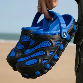 Elskere dame sandaler 2020 Sommer Sandaler Mode Hule Ud Åndbar Strand Tøfler Klip-Klappere EVA Massage Tøfler Sandaler