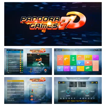 2020 Ny WIFI-Spil på Markedet Pandora Spil 3D Arkade Konsol 2448 2D/3D-Spil 2 Stick Retro 10,000+ Downloades Multi-Sprog