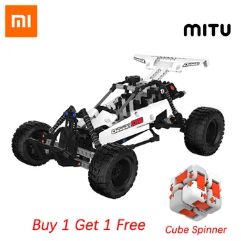 Xiaomi Ørkenen Racing Bil byggesten Sæt legetøjsbiler byggesten Bil DIY 490+ dele, der er samlet Simulering Væddeløbskørsel bil MITU