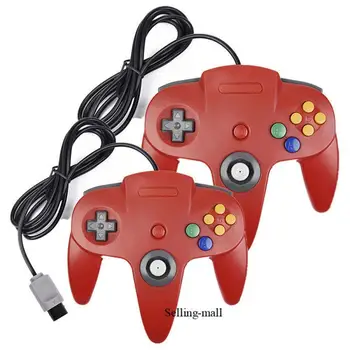 N64 Controller Joystick, Gamepad Lange Kabel Til Klassiske Nintendo 64-Konsollen Spil Wired Controller Gamepad Klassiske Spil Controlle
