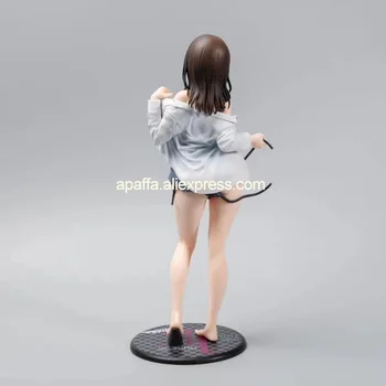 27cm Anime Figur Våd JK illustration af Matarou Sexet Anime Figur DAIKI Mataro Våd JK Kuromine Aya Sexy Girl Action Figur Legetøj