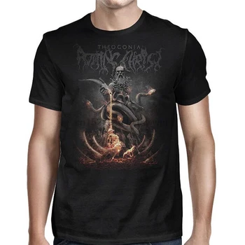 Ny 2020-Varm Sommer Casual T-Shirt Med Print Besætning Hals Mænd Rotting Christ Theogonia Kort Kort T-Shirts