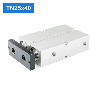 TN25*40-S Gratis fragt 25mm Boring 40mm Slagtilfælde Compact Air Cylindre TN25X40-S Dual Action Luft, Pneumatisk Cylinder