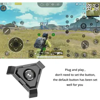 Mobile Gamepad Controller Gaming Mus og Tastatur Converter for Android Telefon til PC Adapter