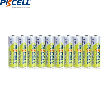 4-16PC PKCELL 1000mAh AAA-batteri 1,2 V NIMH AAA Genopladelige Batteri Batterier nimh-3A pilas 1000 cirkel Til lommelygte