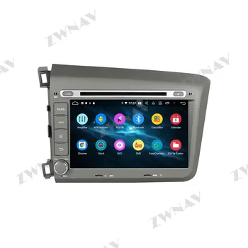 2 din Android 10.0 skærmen Car Multimedia afspiller Til Honda Civic 2012 BT video audio stereo radio GPS navi-hovedenheden auto stereo