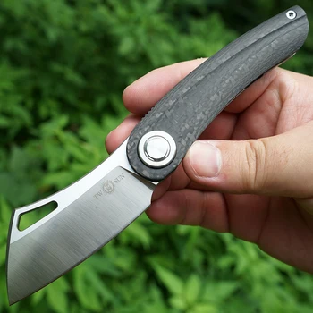TWOSUN Knive M390 blade folde Pocket Kniv taktiske knive Camping jagt kniv udendørs værktøj EDC Titanium Hurtigt Åbne TS137