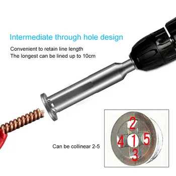 2.5-4 Firkantede Hul Kabel-Elektriker-Stik Peeling Snoede Ledninger Af Automatiske Stripping Twist Wire Fordobling Maskine