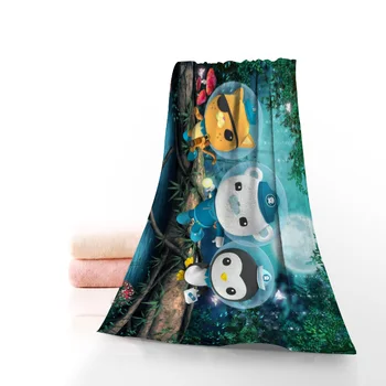 Anime Octonauts Håndklæder Microfiber Stof Håndklæder, Rejser,Strand,FaceTowel Brugerdefinerede Kreativ Håndklæde 35X75cm 70X140cm