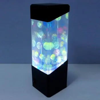 Vandmand Vand Bold Akvarium Tank LED-Lys Lampen Slappe af Sengen Humør Lys til Hjemmet Udsmykning Magiske Lampe Gave skib 2018