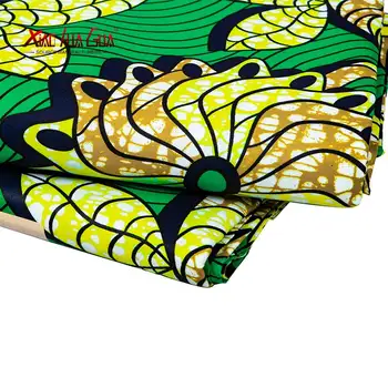 2020 Stof Afrikanske polyester trykte floret pels African-gulvtæppe coat voks af høj kvalitet 6 m /masse Afrikanske stof tøjet FP6364