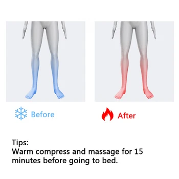 El-Varme Mund Ben Shiatsu Massageapparat Æltning Rulle Vibrator Maskine Fod Massager Zoneterapi Kalv Smerter Lindring Slappe Af
