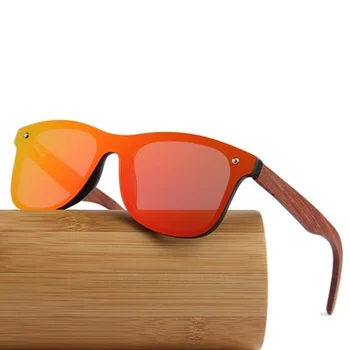 Asher Qiu Nye Ankomst Naturlige Træ-Solbriller Mænd Kvinder Polariseret Mode solbriller Oprindelige Træ Oculos de sol masculino