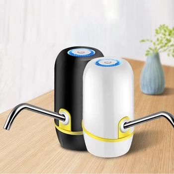 Sort Trådløs USB Smart El-Vand-Pumpe Dispenser Flaske Bærbare Drikke Suge Automatisk Suge Pumpe til at Rejse Hjem