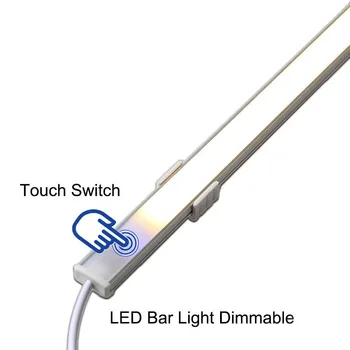 CLAITE 6W Dæmpbar USB-Drevet Hånd Motion Sensor LED Bar Lampe DC 5V 21 LED-Skab Skab Nat Lys Korridor væglampe