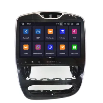 Android-10.0 64GB Bil radio-afspiller, GPS-Navigation For Renault Clio 2017-2018 Multimedie-Afspiller Radio stereo head unit video dsp