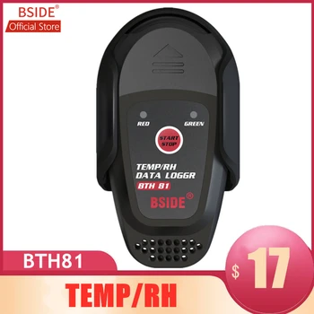 BSIDE BTH81 Relativ Fugtighed-Temperatur Optager TEMP/RH Datalogger Termometer Hygrometer fugtighedsmåler med USB
