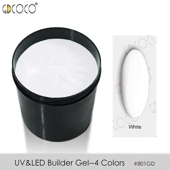 CANNI Builder Gel Levering Bulk Pakke 1 kg Camouflage Jelly Gel Soak Off UV-LED Søm Manicure Udvidelse Gel