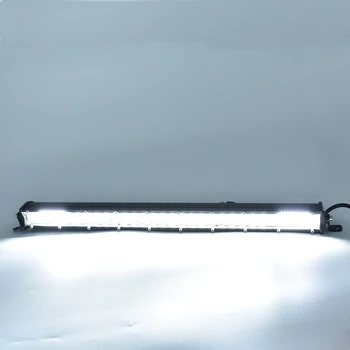 Ultra slim 20 tommer LED Bar Arbejde Lys Høj intensitet 180W 6000K hvid Mid-net bagagebærer Lys til Off-road Lastbiler 4X4 SUV ATV
