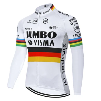 2021 Foråret efteråret Jumbo Visma tenue cycliste homme MTB cykel tøj Wear spandex bukser cykling bib pants 12D cykling tights