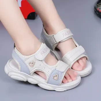 Børns sko sommeren 2020 nye piger, sandaler børn er bløde bund skridsikre sandaler drenge beach sandaler Beige, pink to farver