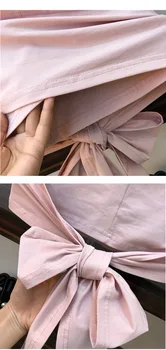 Kvinder Blomst Pring Mesh nederdel og Bomuld, Uregelmæssig T-shirt Afslappet 2 delt Sæt Sløjfeknude Pink Crop Tops Blomster Midten af clf Nederdel Sæt