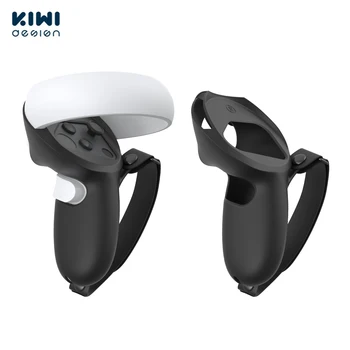 KIWI design Greb Dækning For Oculus Quest 2 Touch Controller Grip Tilbehør Anti-Kaste Håndtere Ærme Med Justerbar håndledsrem