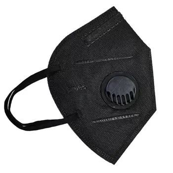 Sort ffp2 KN95 ansigtsmaske PM2.5 Beskyttende 95% 5-Lægge Filtrering, Beskyttelse Maske Genanvendelige kn95 støvmasker 20-200PCS