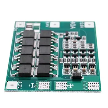 2STK 4S 16,8 V 18650 Lithium Batteri Oplader Protection Board PCB BMS 40A Modul