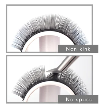 Genielash volumen eyelash extensions, vipper naturlige bløde enkelte øjenvipper særligt for mega volumen lettere at lave volumen fans