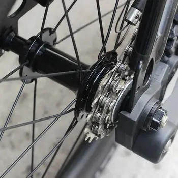 SILVEROCK Frihjul Eksterne 3 Hastighed For Brompton 3Sixty Foldecykel 11t-14t-19t Cykel Chainwheel Kassette Chrome Tandhjul