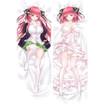 Anime Indbegrebet Af Kvintoler pude Dække Dakimakura tilfælde Sexet pige 3D-Dobbelt-sidet Sengetøj Krammede Krop pudebetræk TQ01