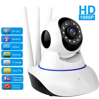 1080P HD Trådløs Video babyalarm WIFI IP-Kamera nattesyn Lyd-Netværk kamera Indendørs CCTV Sikkerhed V380
