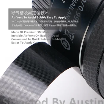Linse Vagt Decal Hud Wrap Dække Protektor For Huden Sony FE 50 f1.4 Anti-scratch