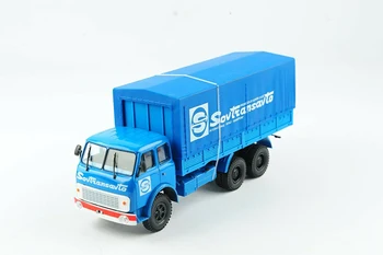 Rusland MA3-5146 Lastbil Bil Model 1/43 HAW Klassiske Rusland Blue Van Container Lastbil Lastbil Simulering Køretøj Toy Gaver